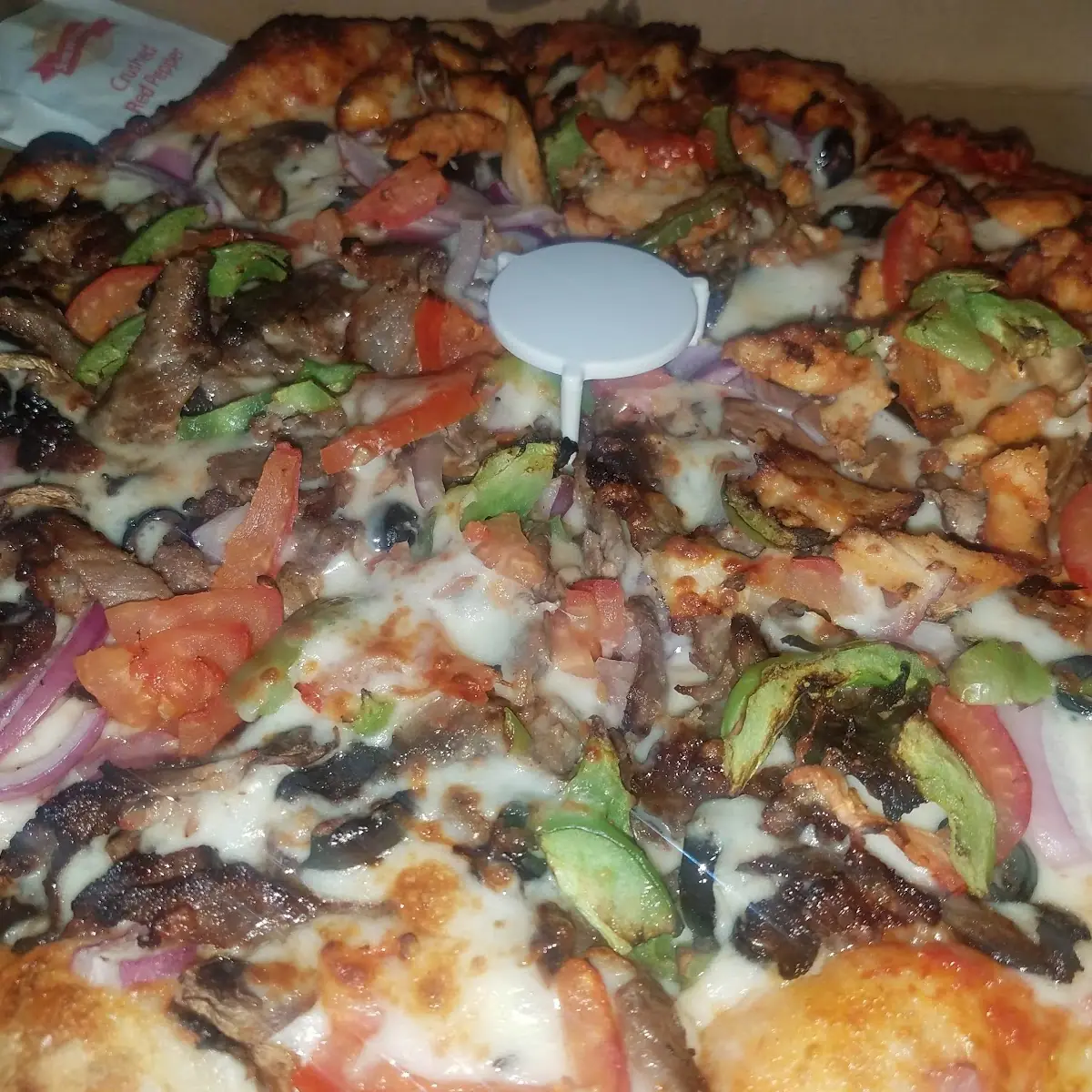 Shawarma Meat Pizza