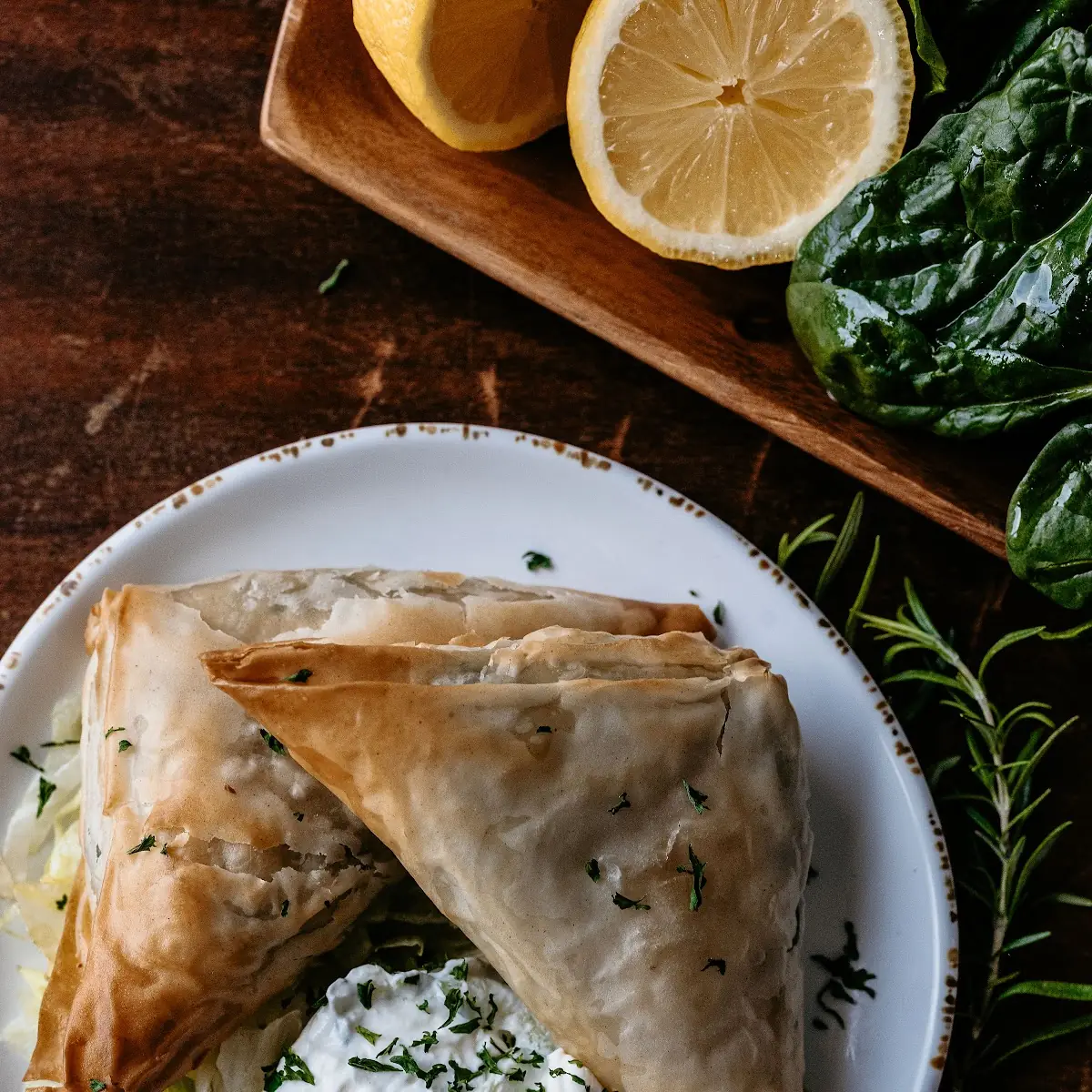 Chicken Spanakopita