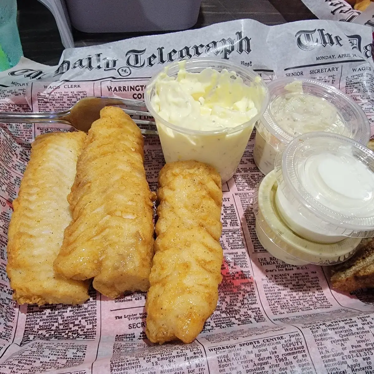 3 Piece Fried Cod