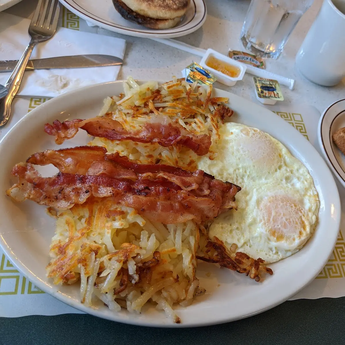 Mushroom and Cheese Omelette