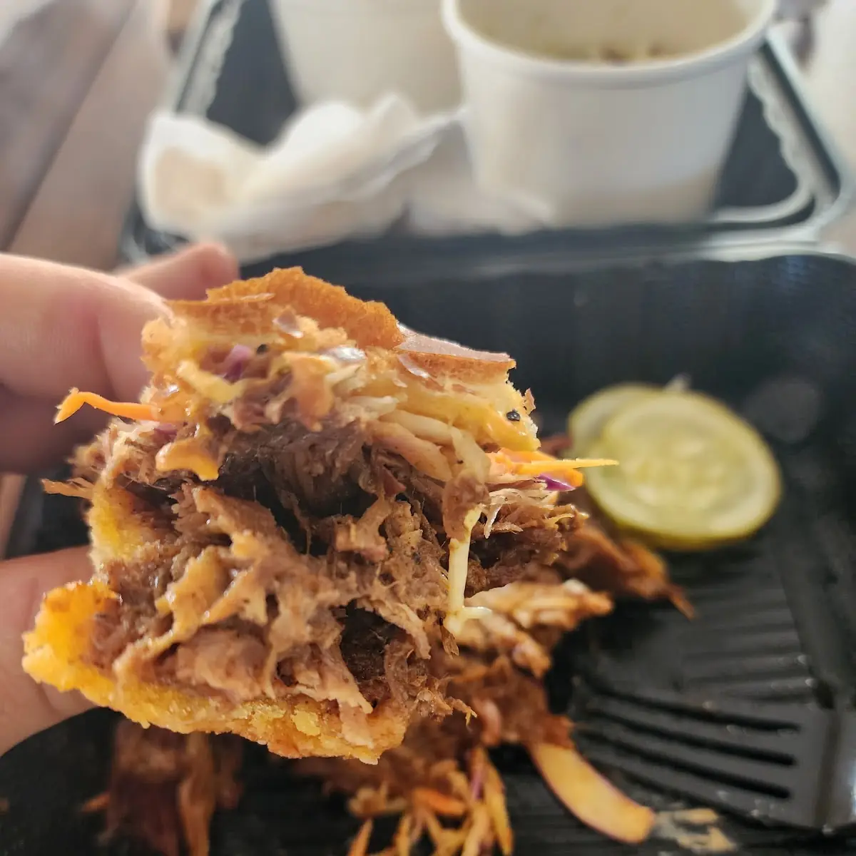 Smoked Pulled Pork Sandwich
