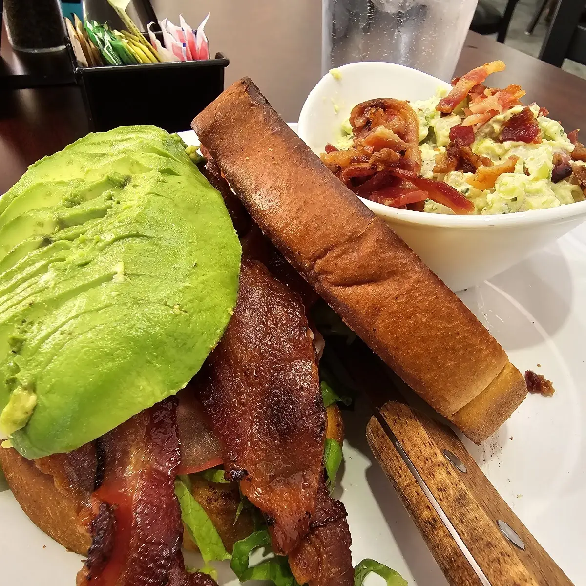 Texas Toast blt with Avocado