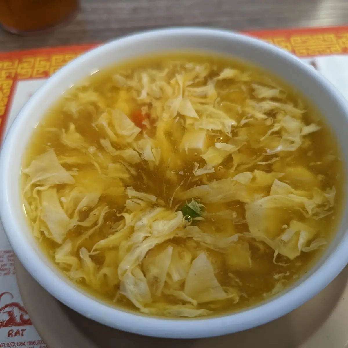Egg Drop Soup with Vegetables