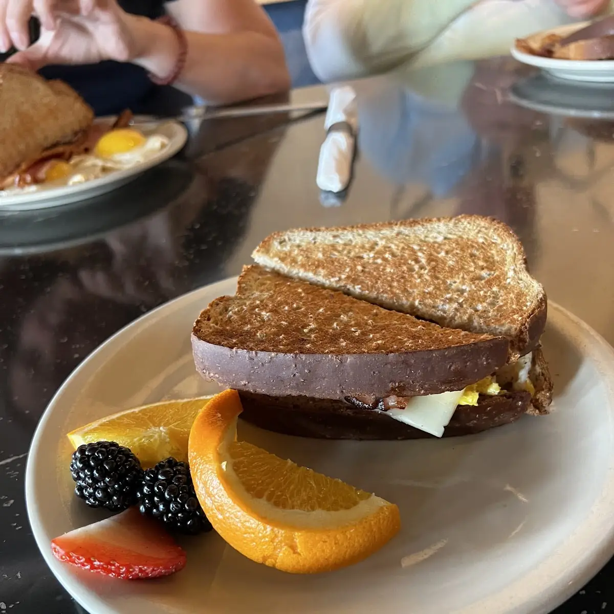 Egg Sandwich with Ham