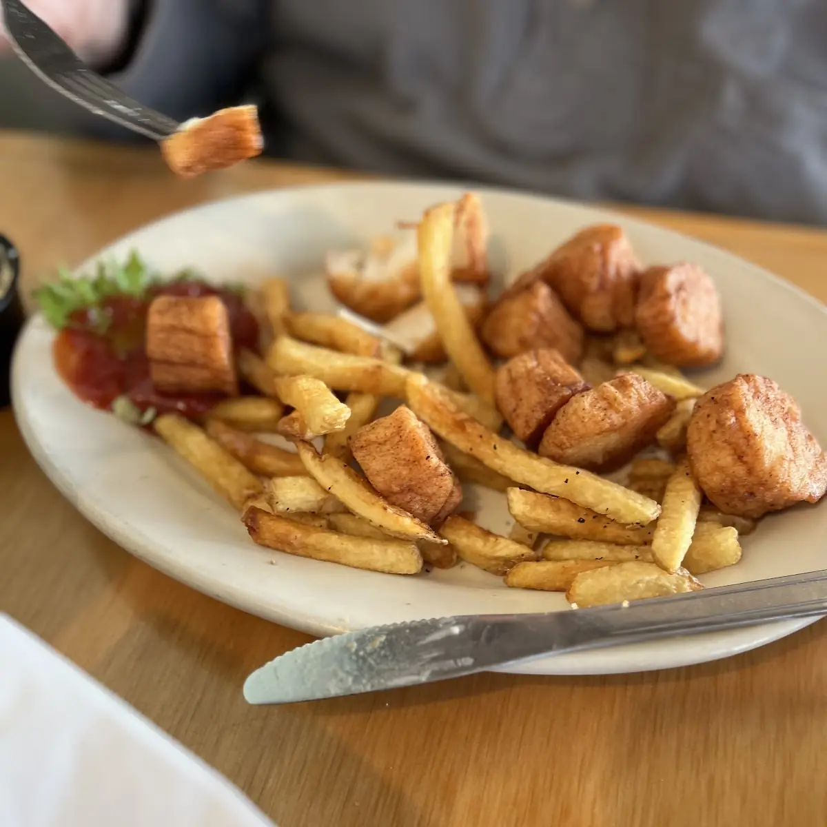 Fried Scallops