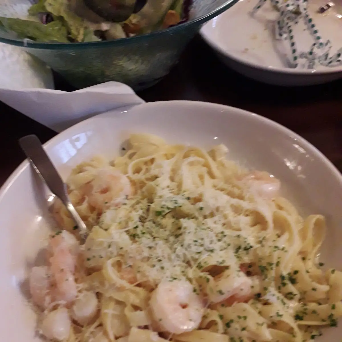 Shrimp Alfredo