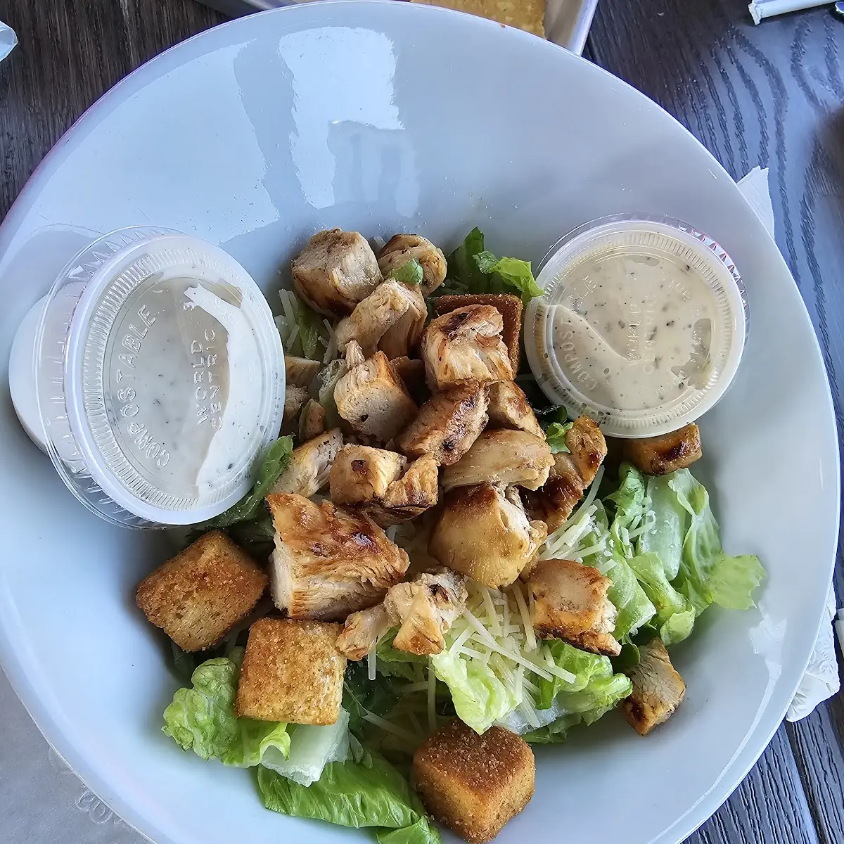 Caesar Salad with Grilled Chicken