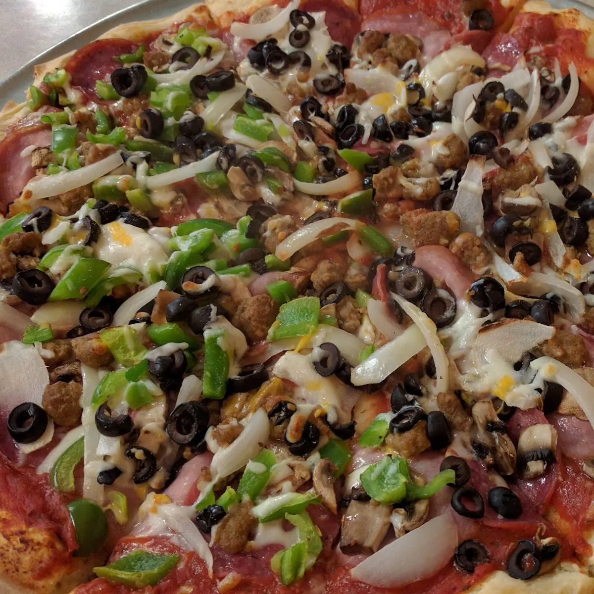 All-Meat Pizza