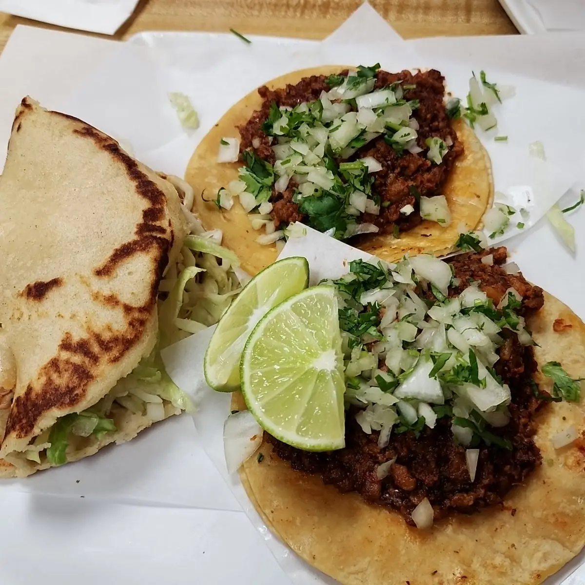 Tacos Rice and Beans