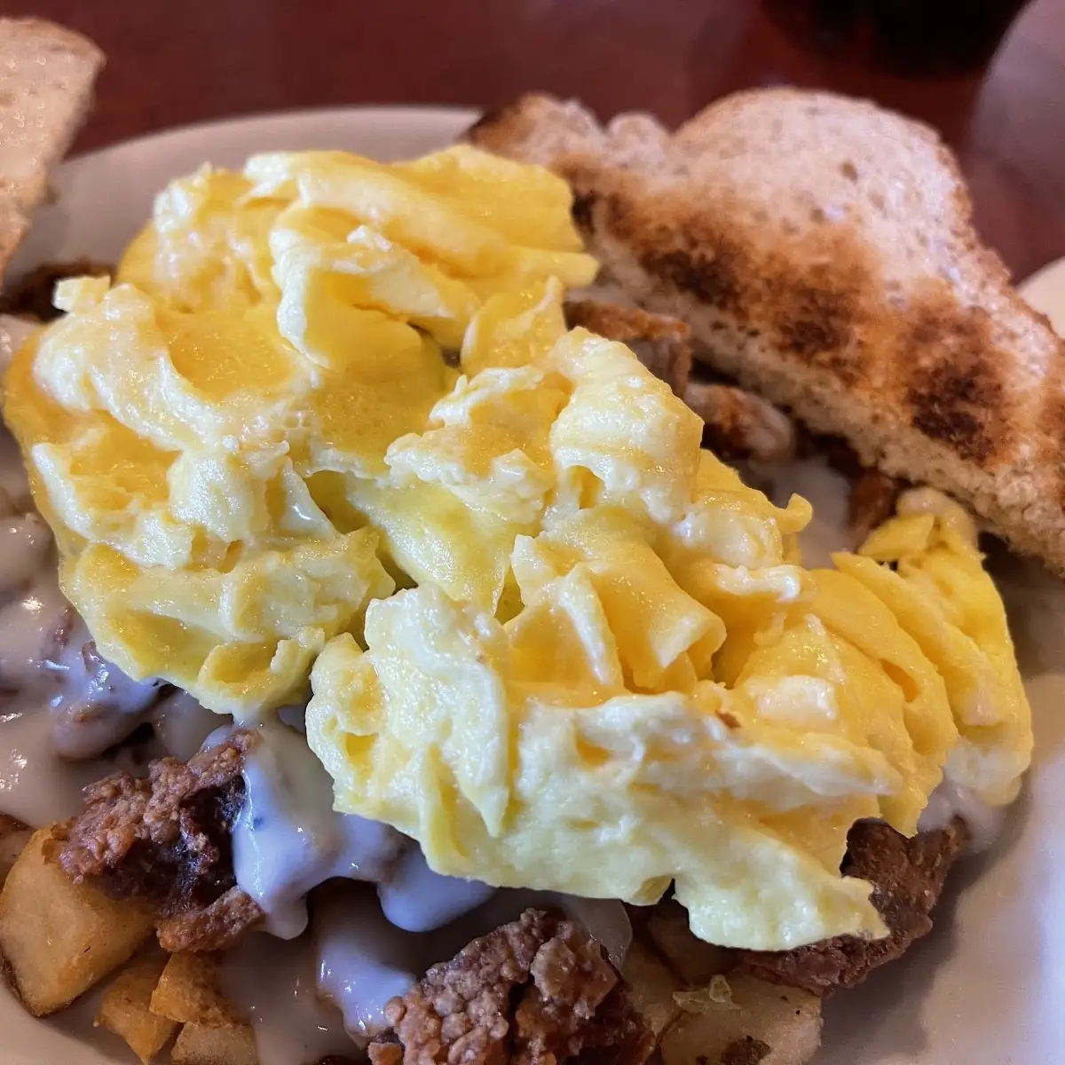 Chicken-Fried Steak & Eggs