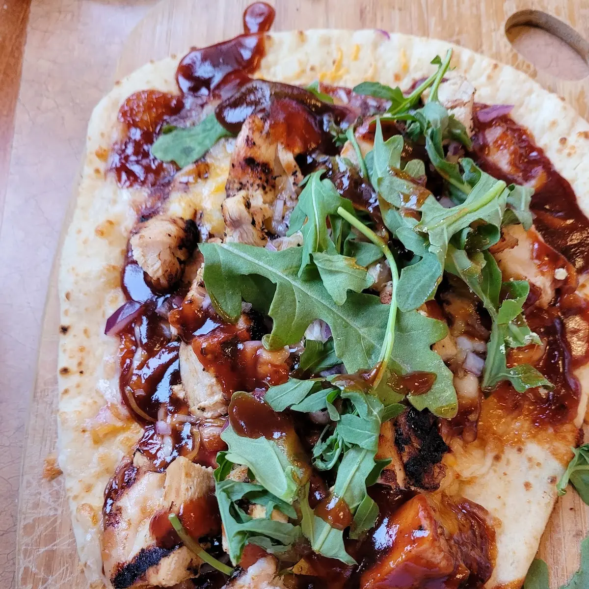 Baja BBQ Chicken Flatbread