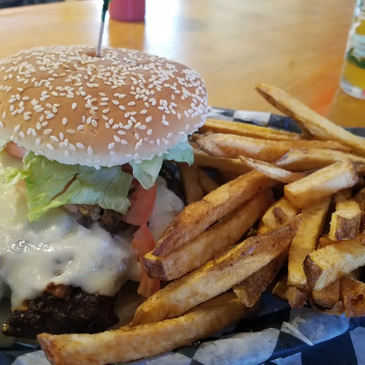 Mushroom Swiss Burger