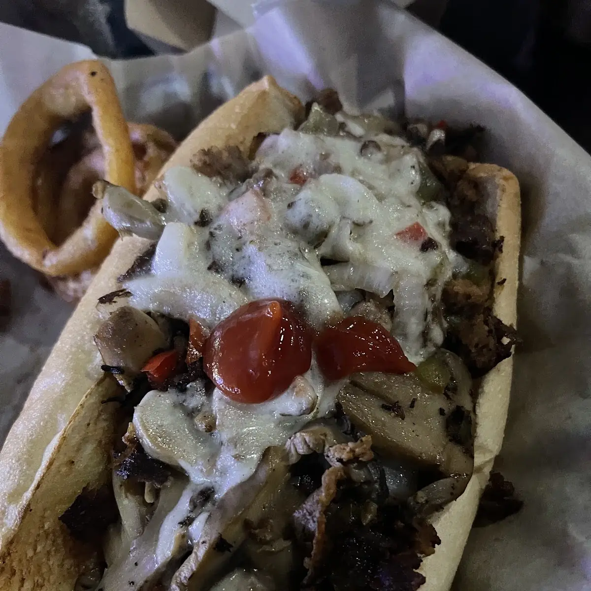 Philly Cheesesteak with Mushrooms