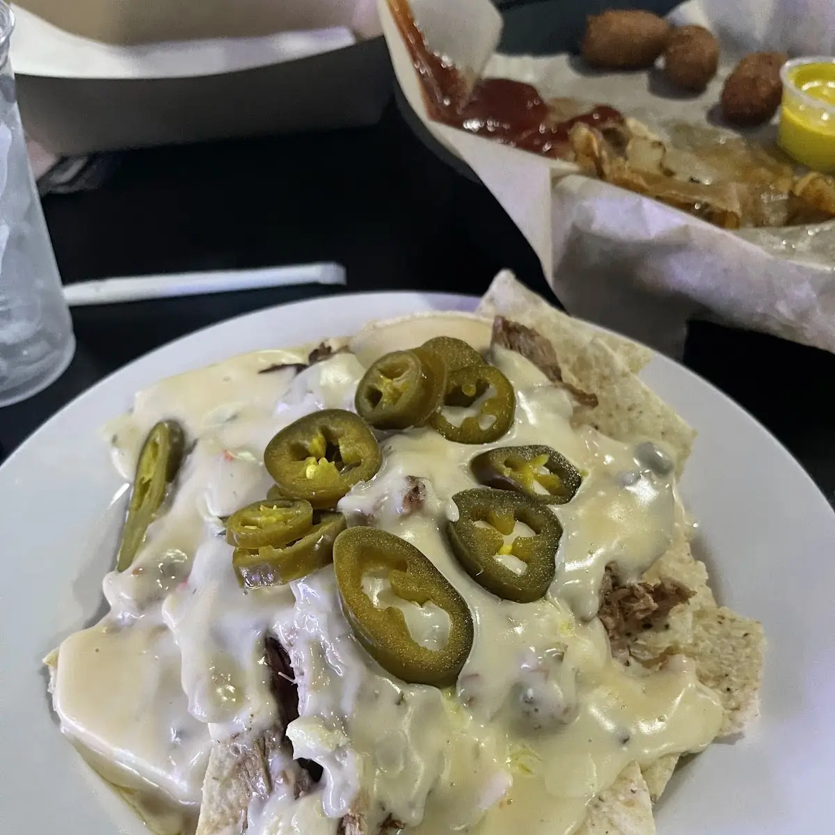Pulled Pork Nachos with Jalapeño