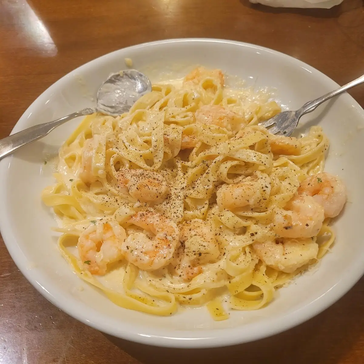 Shrimp Alfredo