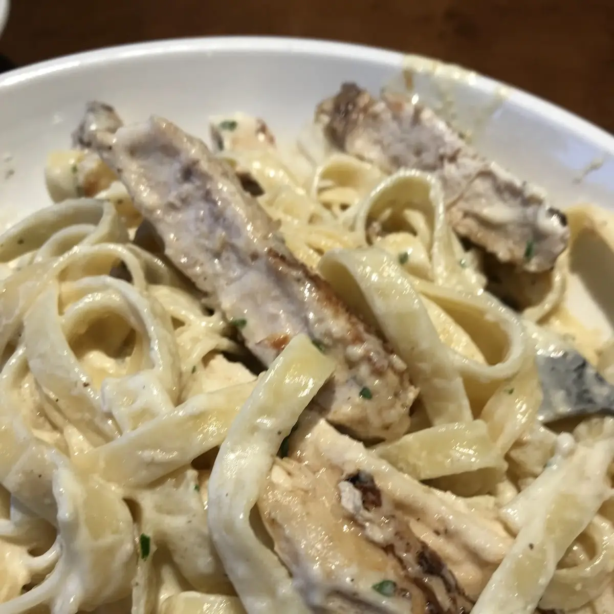 Steak Gorgonzola Alfredo