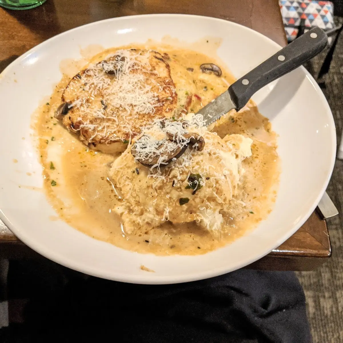 Stuffed Chicken Marsala