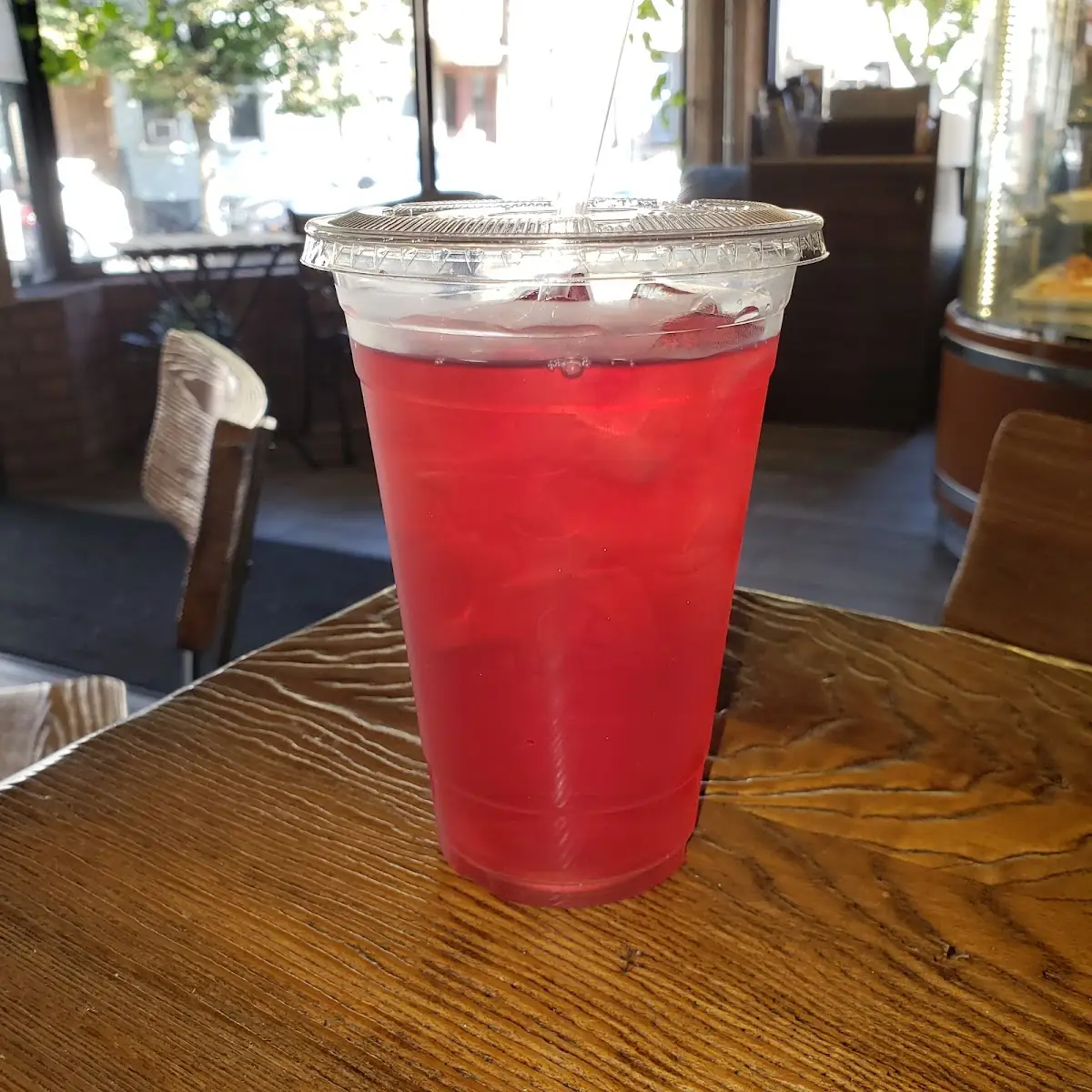Raspberry Hibiscus Iced Tea