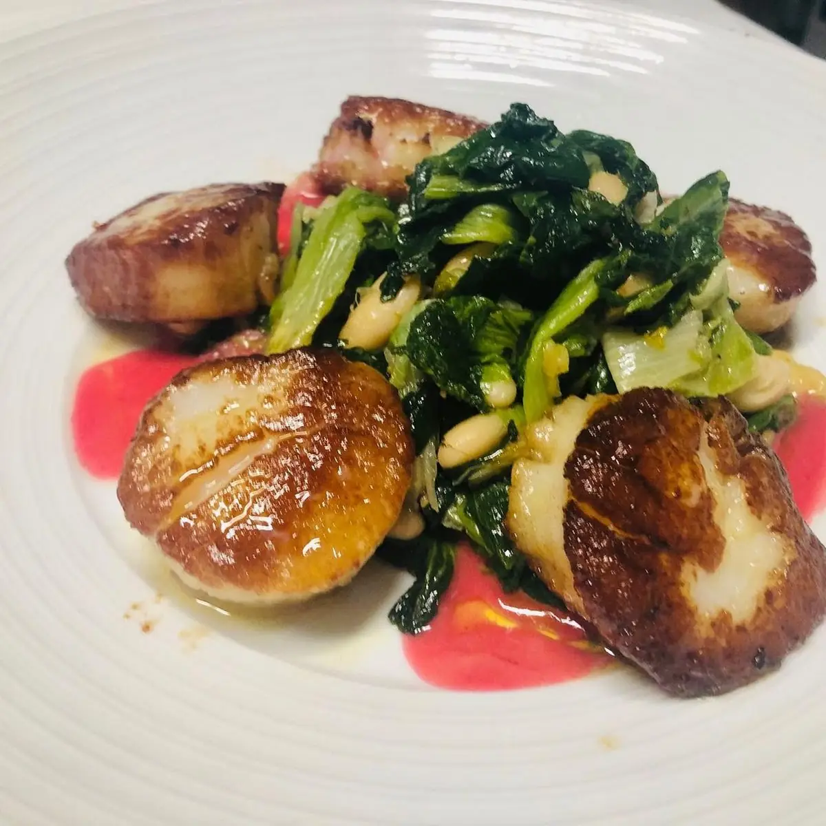 Pan Seared Scallops