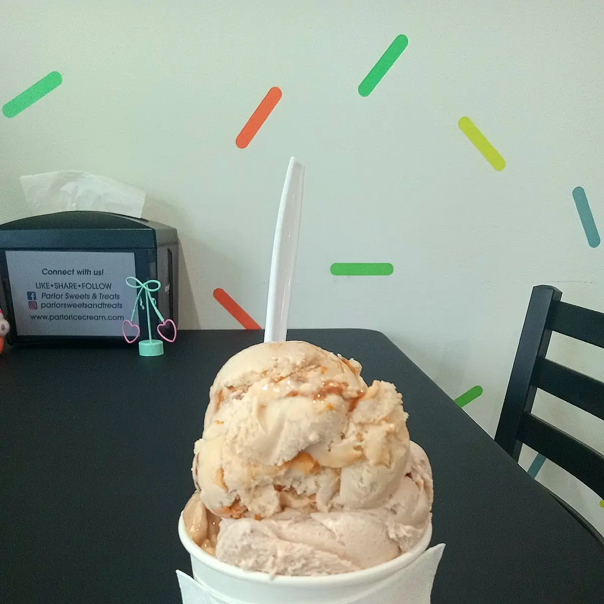 Ice Cream and Salted Caramel