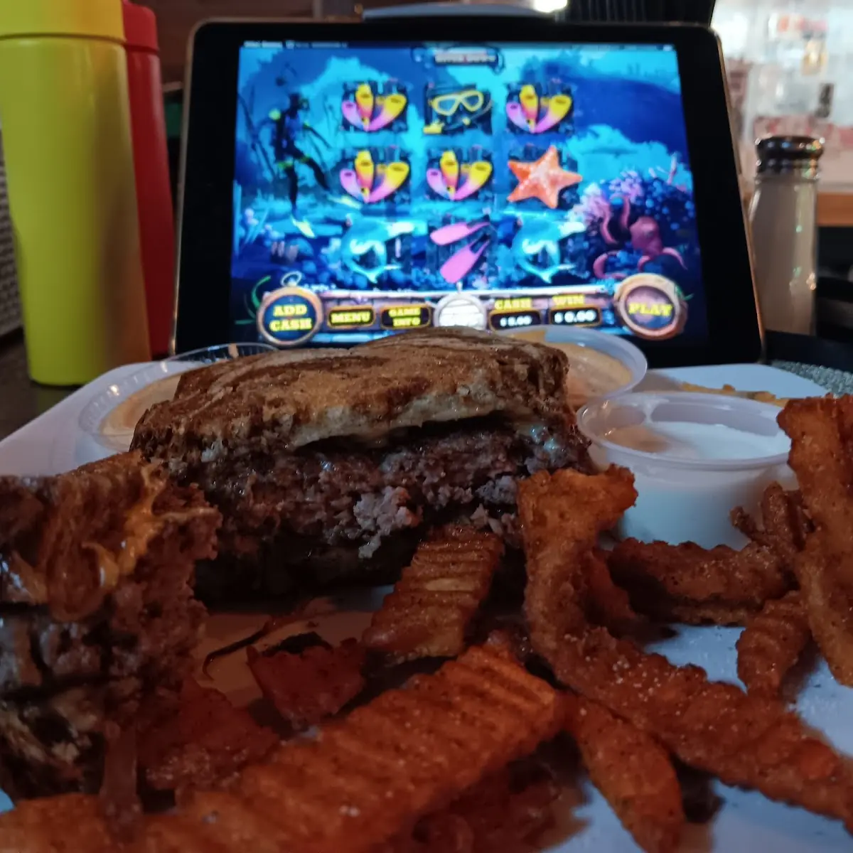 Mushroom Swiss Burger