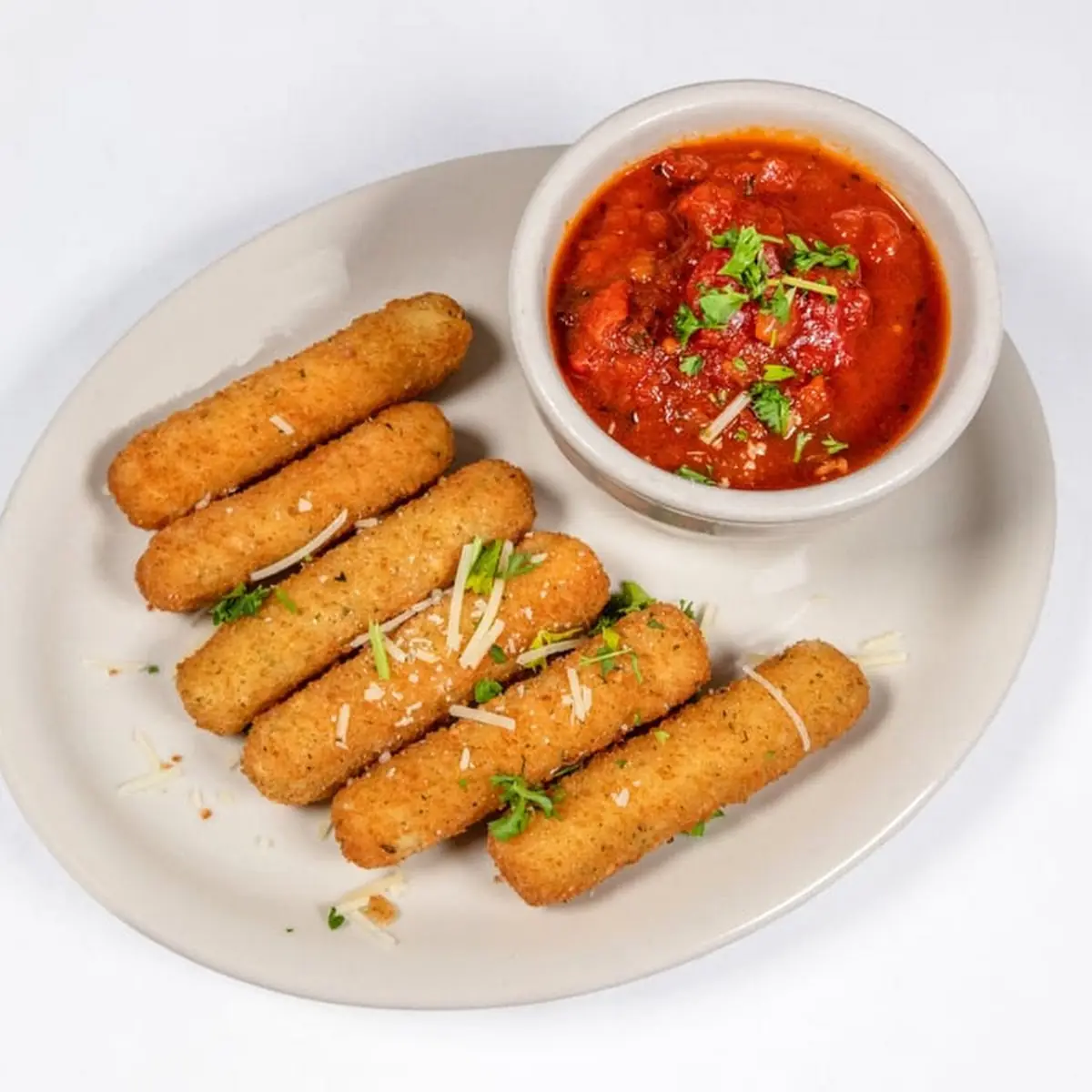 Fried Mozzarella Cheese Sticks