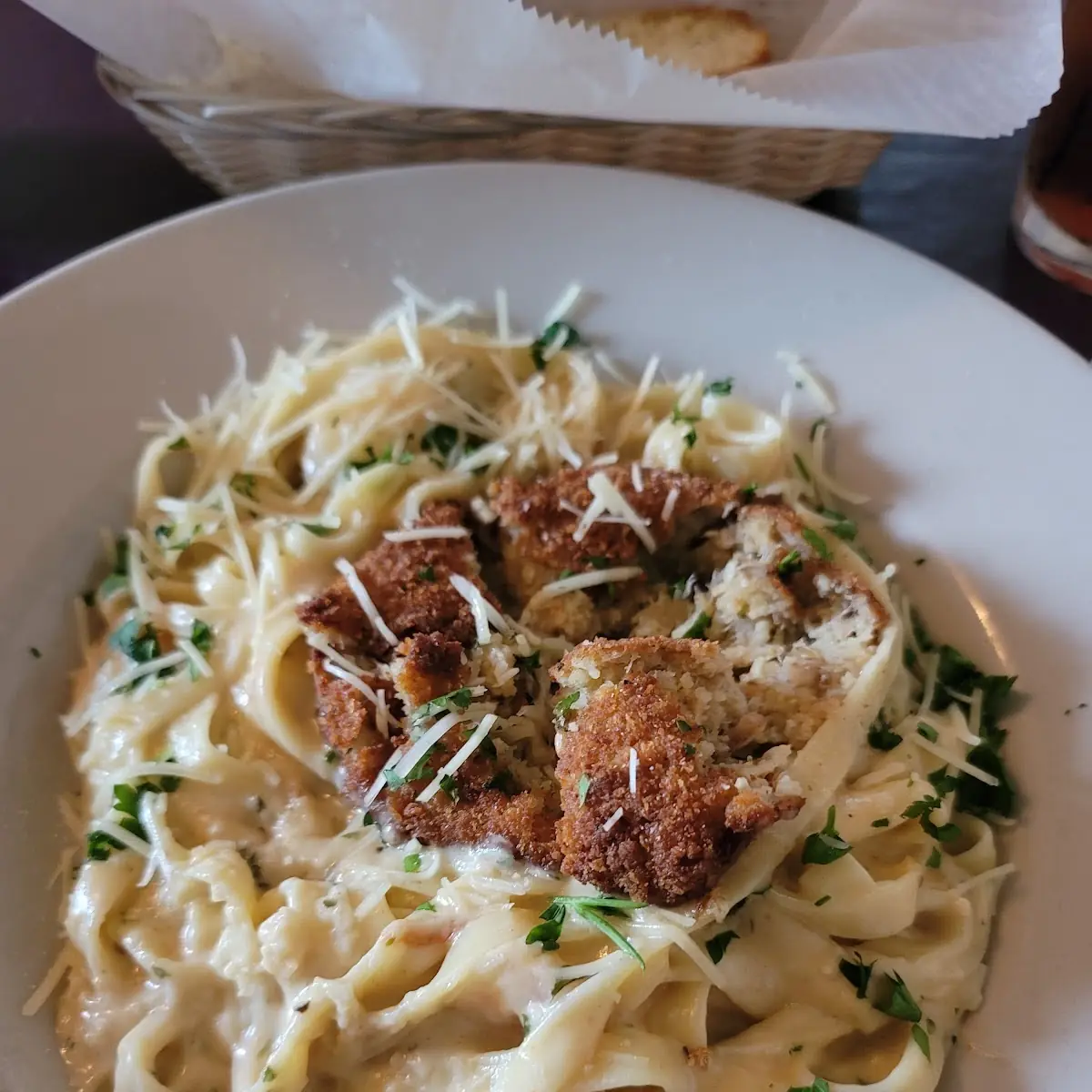 Shrimp Alfredo