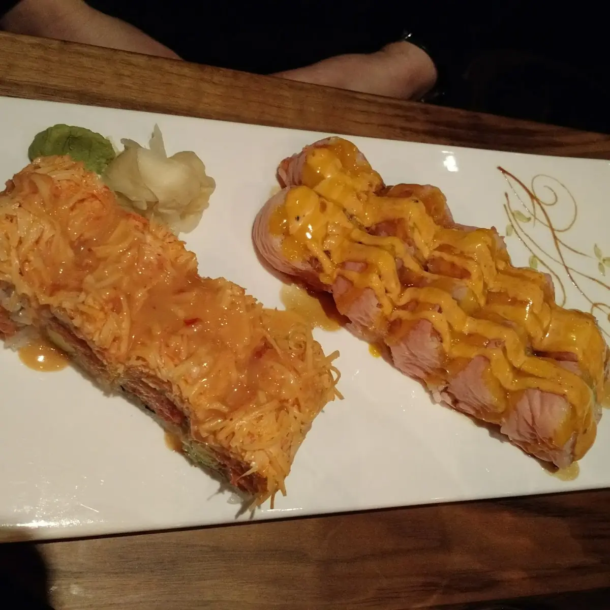 Naruto (Cucumber Wrapped Sushi Roll)
