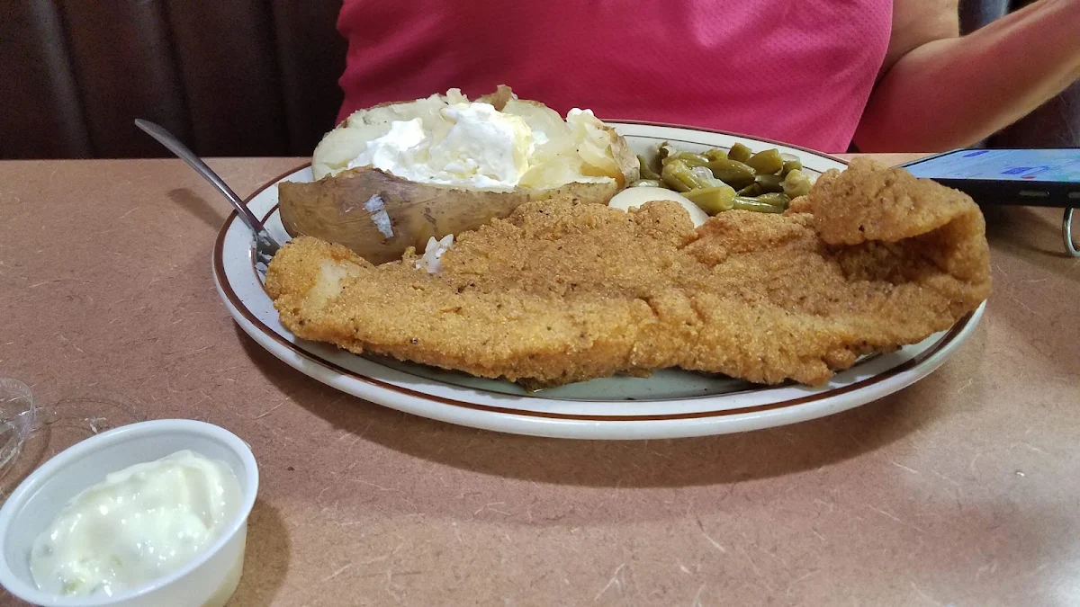 Baked Potato Fish