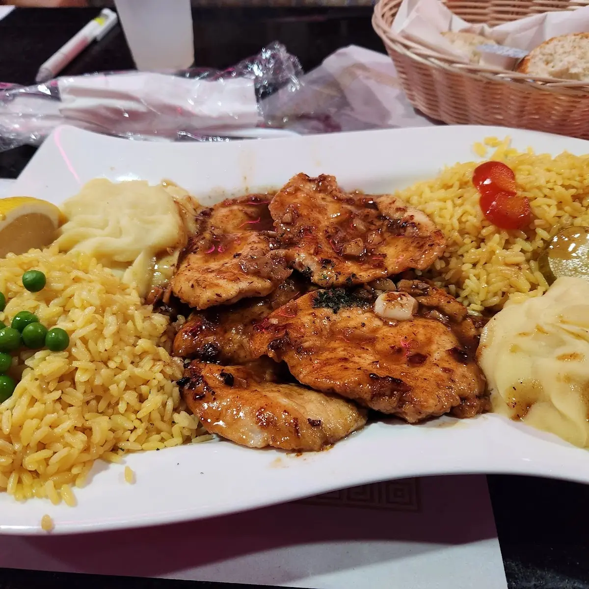 Chicken in Garlic Sauce