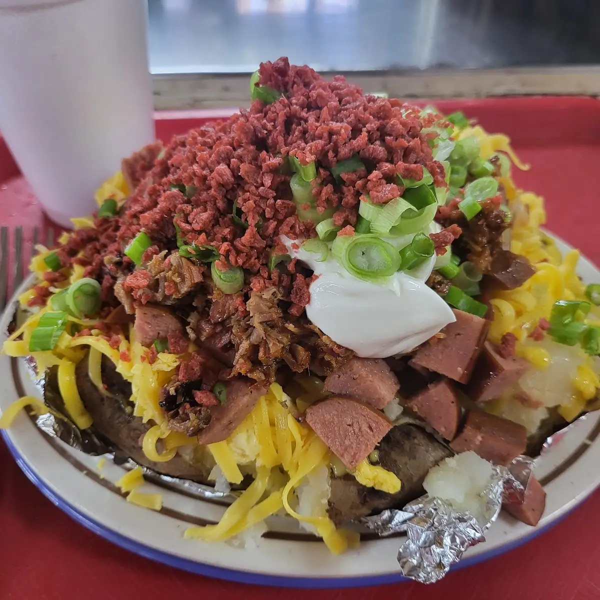 2 Meat Baked Potato