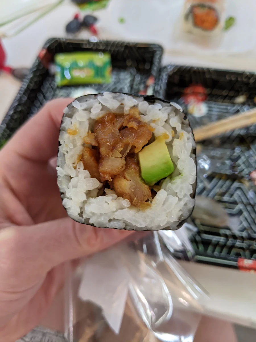 Teriyaki Chicken Roll, Sushi Row