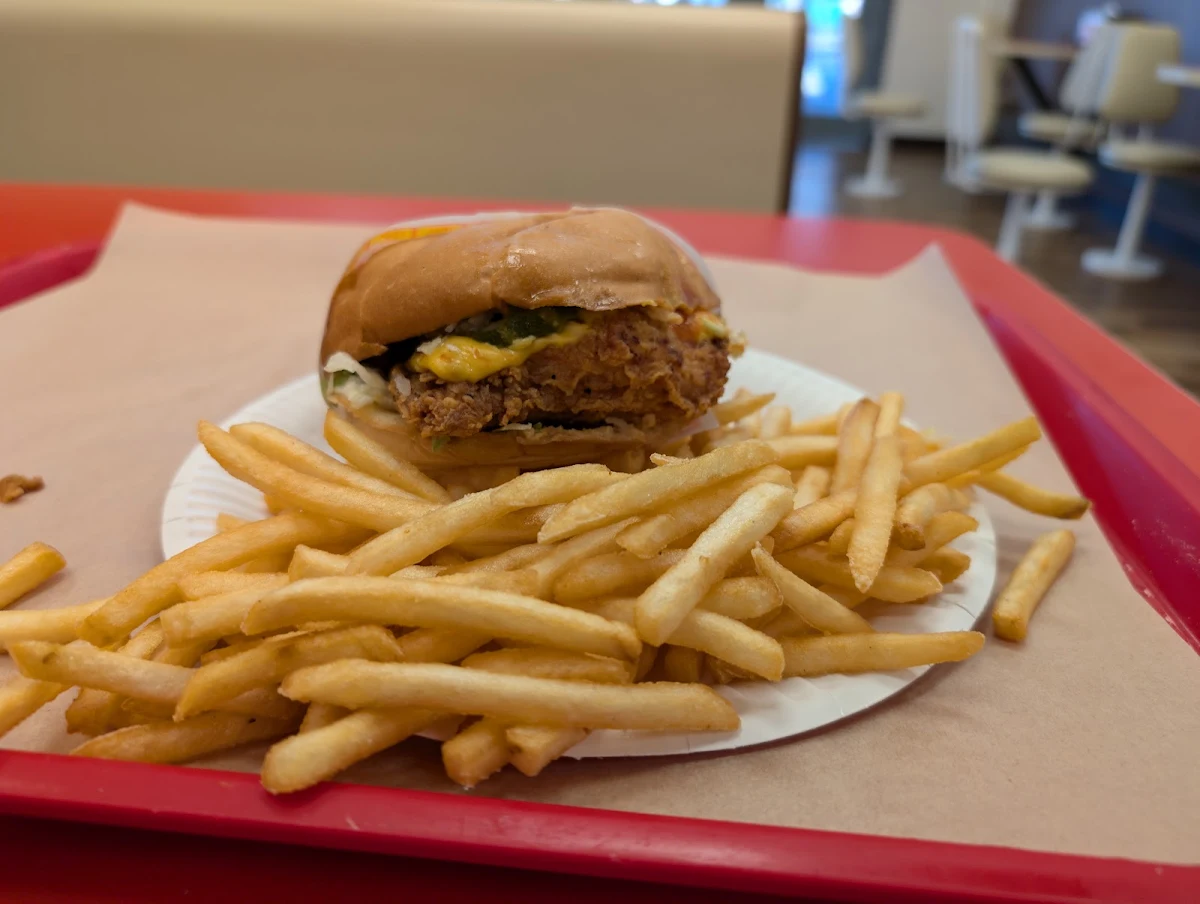 Chicken Burger, Hoodburger Applecross