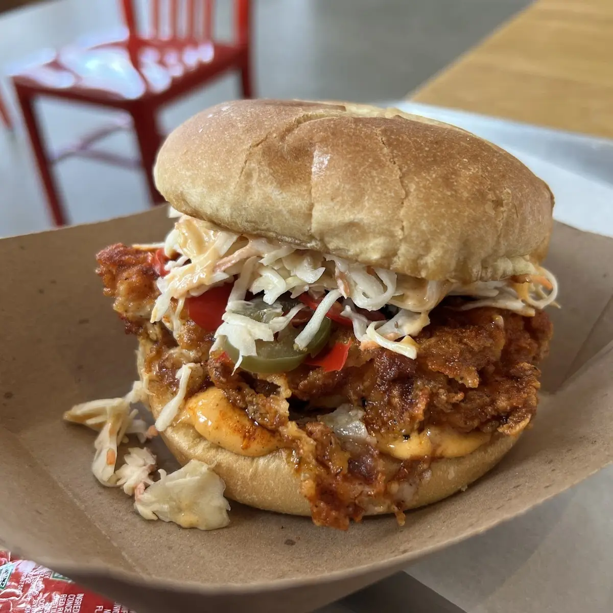 Angry Bird Sandwich