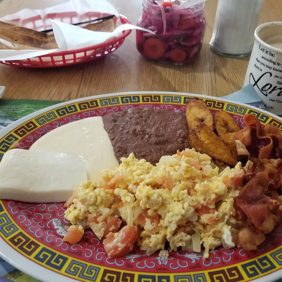 Desayuno Hondureño Honduran Breakfast