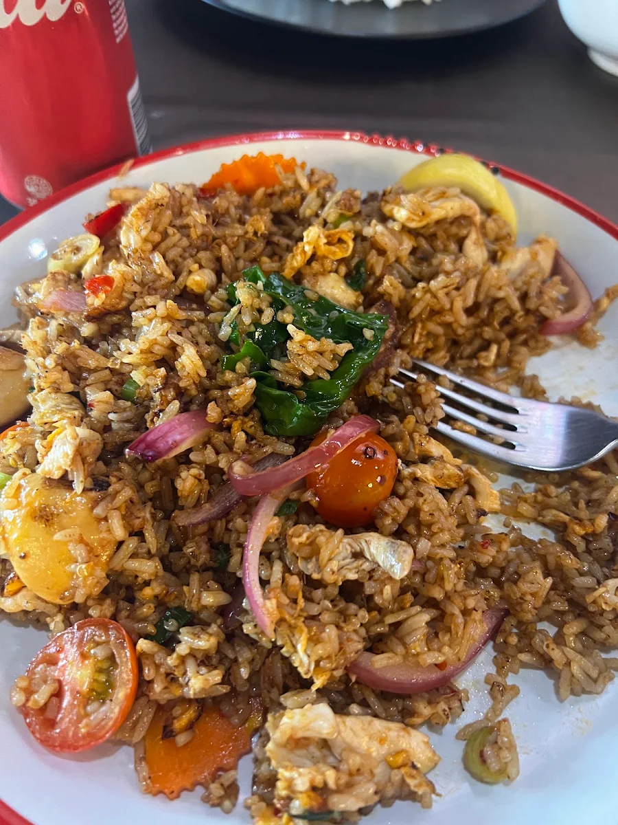 Tom Yum Fried Rice Chicken, At Thai Lindfield