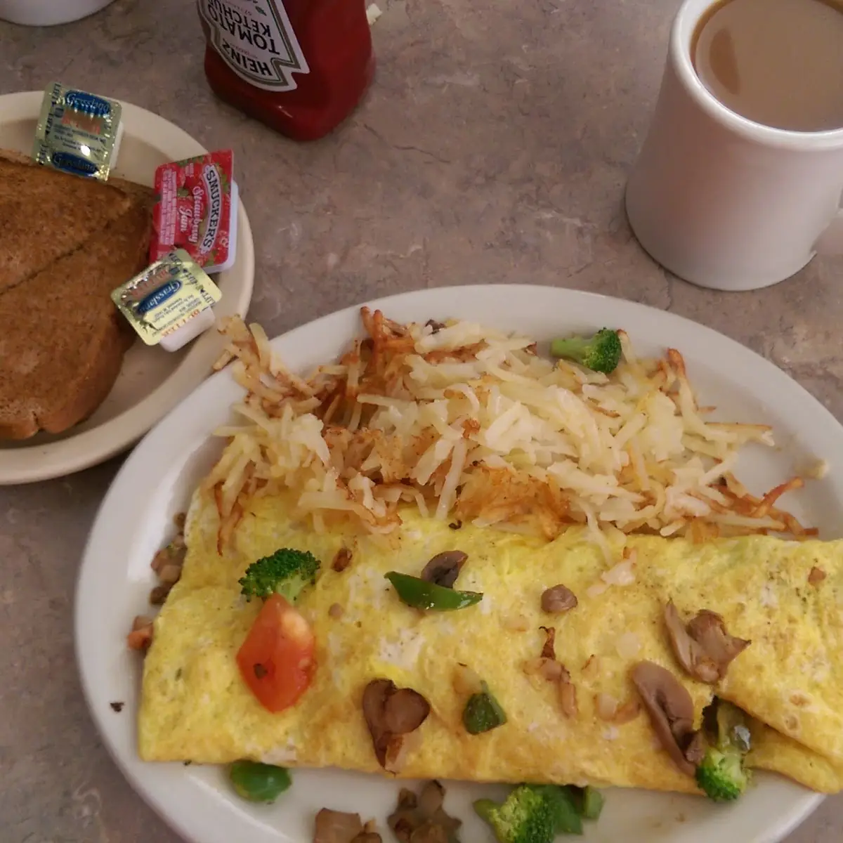 Vegetable Omelette