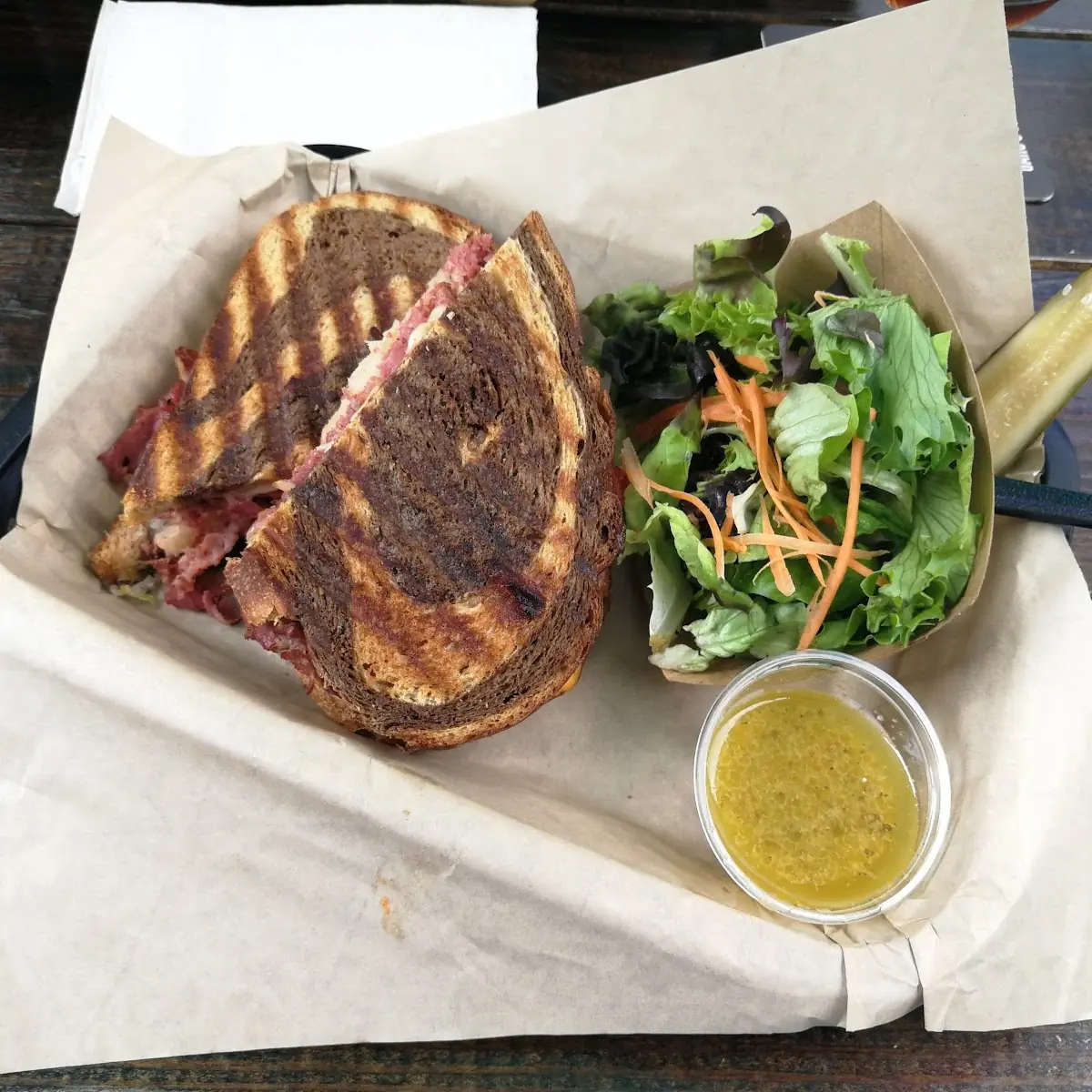 South Street Pastrami Reuben