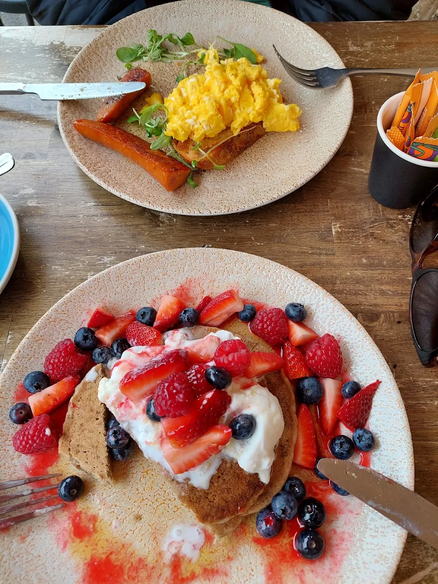 Gluten Free Pancakes, motherduck