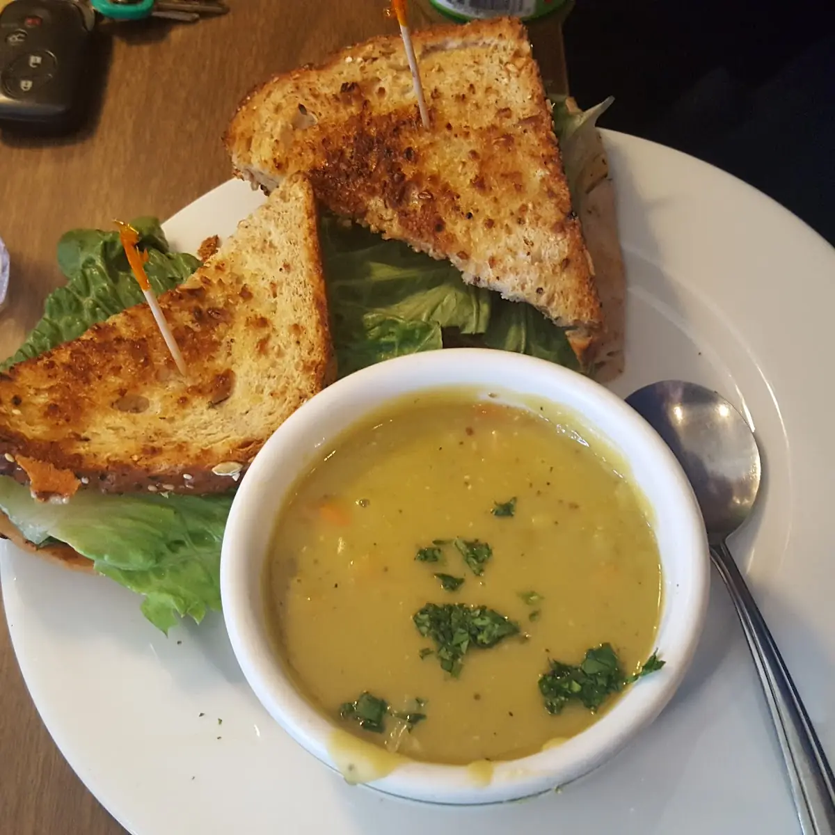 Soup & Small Café Salad