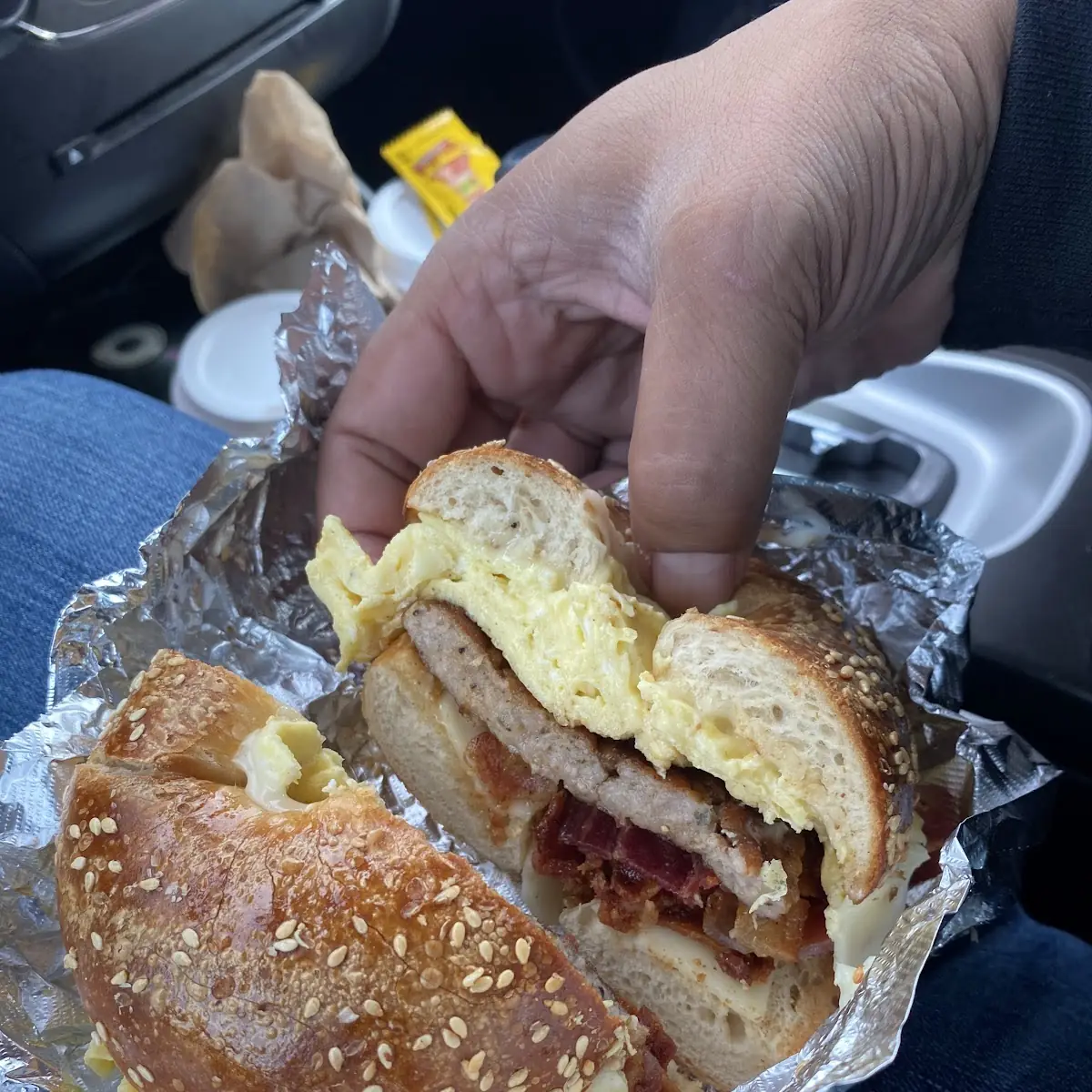 Bagel w Taylor Ham Egg & Cheese
