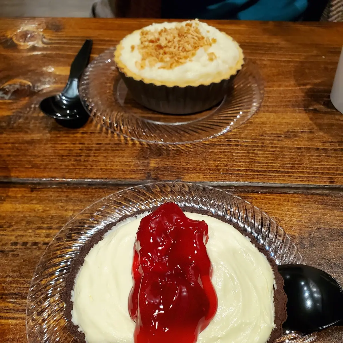 Cheesecake and Coconut Creme Pie