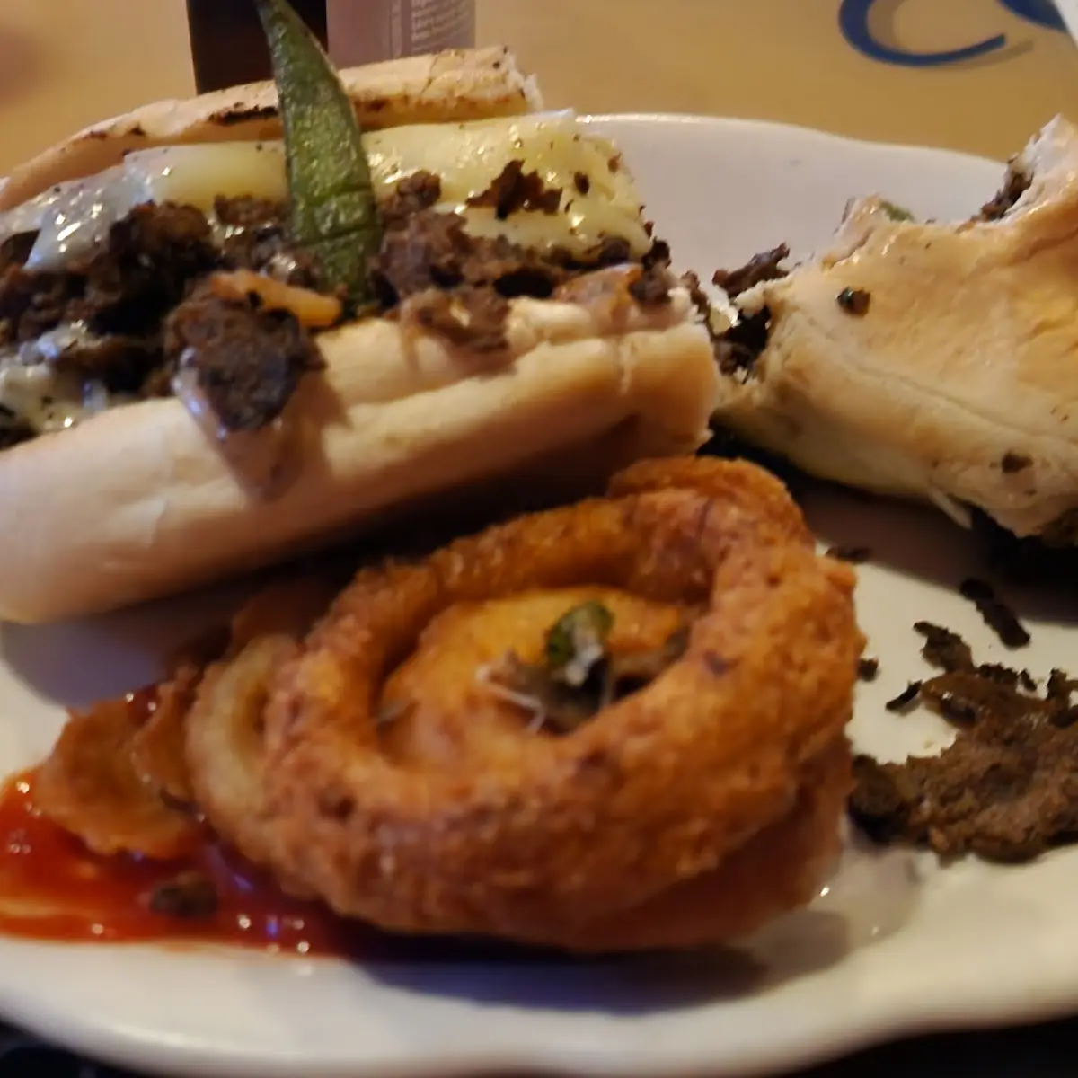 Philly Cheesesteak Sandwich