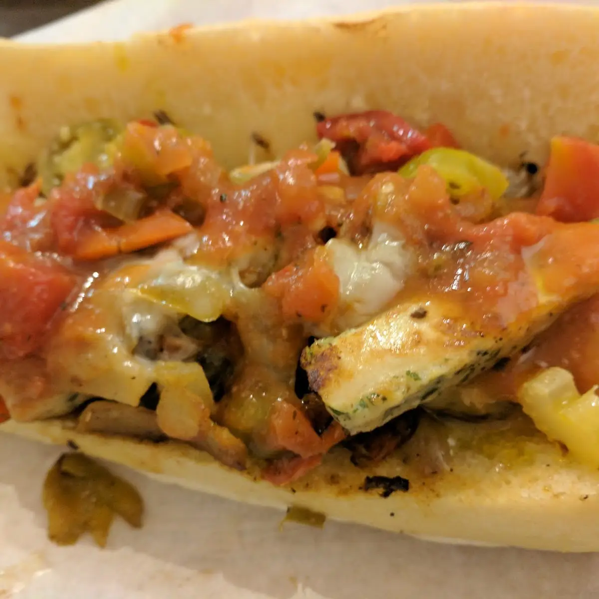 Chicken Philly Cheese Steak