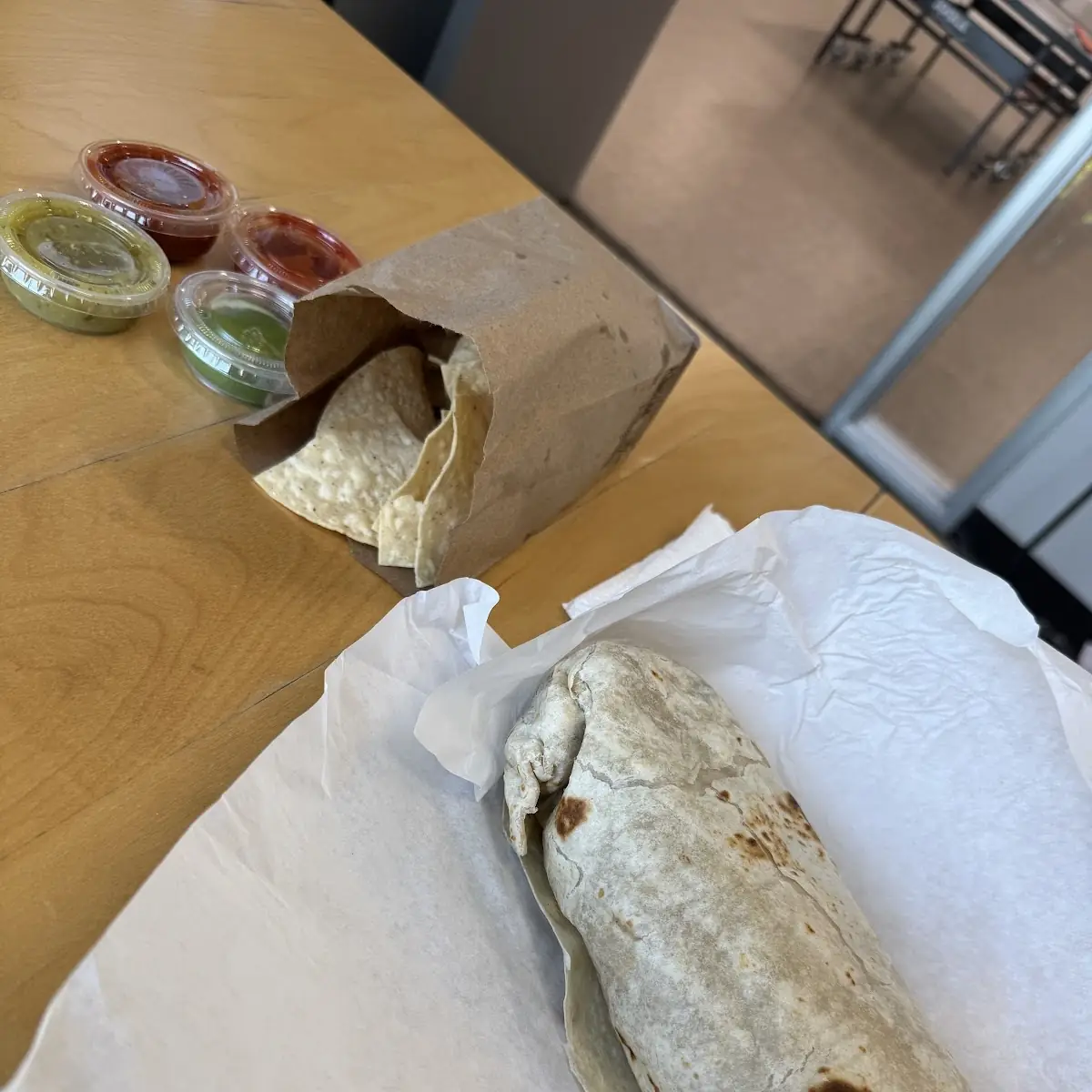 Bacon Cheese Burrito