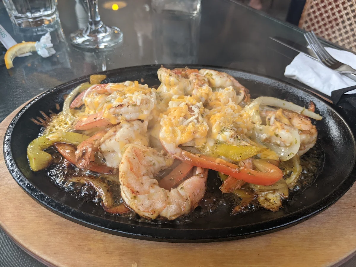 Fajitas Aux Crevettes