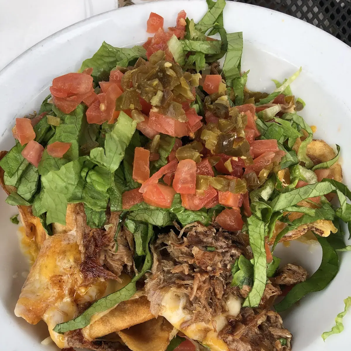 Irish Nachos with Pulled Pork