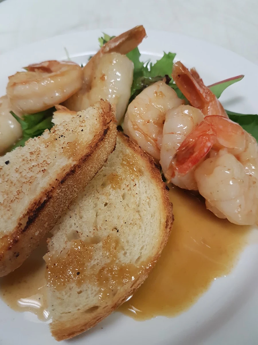 Gamberi Marsala – Marsala Prawns