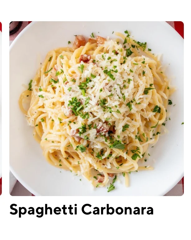 Spaghetti Carbonara
