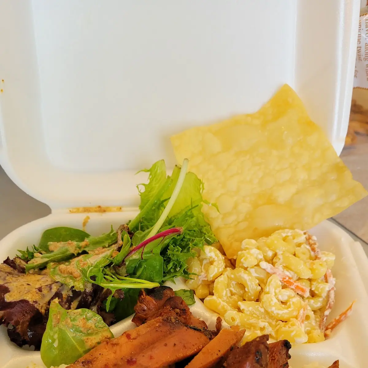 Caesar Salad with Grilled Korean Chicken